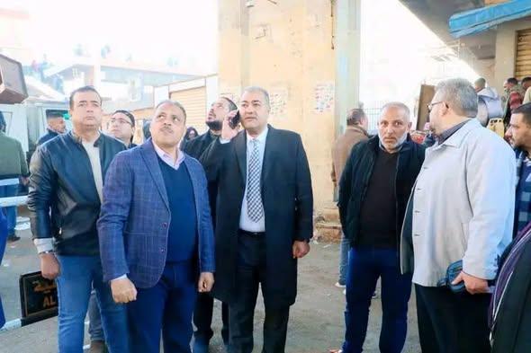 محافظ الشرقية يعاين هبوطًا محدودًا في "البلاطة العلوية" بكوبري الصاغة اتجاه القادم من الزراعة 