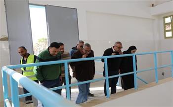  رئيس مياه المنيا يتفقد محطة جنوب ملوي العملاقة ووصلات الصرف بـ كوم المحرص