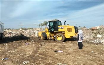 محافظة دمياط تنفذ حملة مكبرة لرفع المخلفات بالعنانية وتدعو المواطنين للالتزام بالنظافة