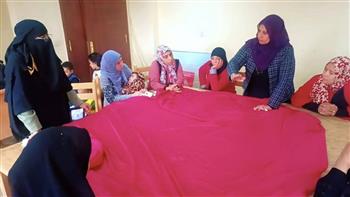 قصور الثقافة تستكمل فعاليات ورش التفصيل والخياطة بقصر ثقافة الزعيم جمال عبد الناصر ببني مر