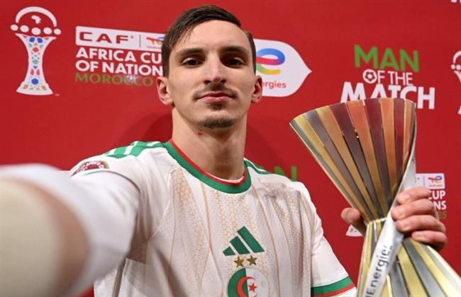 كأس أمم أفريقيا.. عادل بولبينة يفوز بجائزة رجل مباراة الجزائر والكونغو  