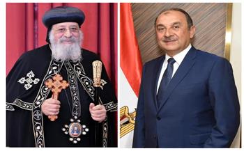 وزير قطاع الأعمال العام يهنئ البابا تواضروس الثاني والأخوة الأقباط بعيد الميلاد المجيد