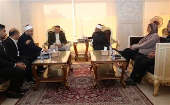 الاتحاد المصري للكيانات الشبابية يبحث سبل التعاون مع مجمع البحوث الإسلامية