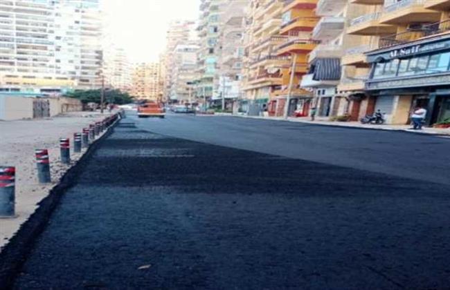 الإسكندرية: الانتهاء من رصف وترميم الأجزاء المتهالكة بمنطقة زعربانة بنسبة 90%