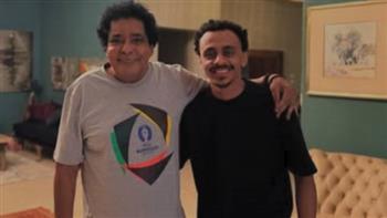 كزبرة ينشر صورة مع محمد منير: "شكرا على اليوم الجميل يا كينج"