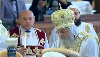 البابا تواضروس يترأس قداس عيد الميلاد المجيد من كاتدرائية ميلاد المسيح بالعاصمة الجديدة