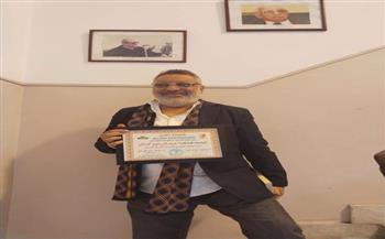 عبد الرحيم كمال يعبر عن سعادته بتكريمه من اتحاد الكتاب