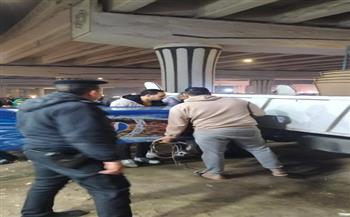 محافظة الجيزة تشن حملات مكبرة لرفع الإشغالات والتعديات من الطرق والشوارع بالمنيرة الغربية