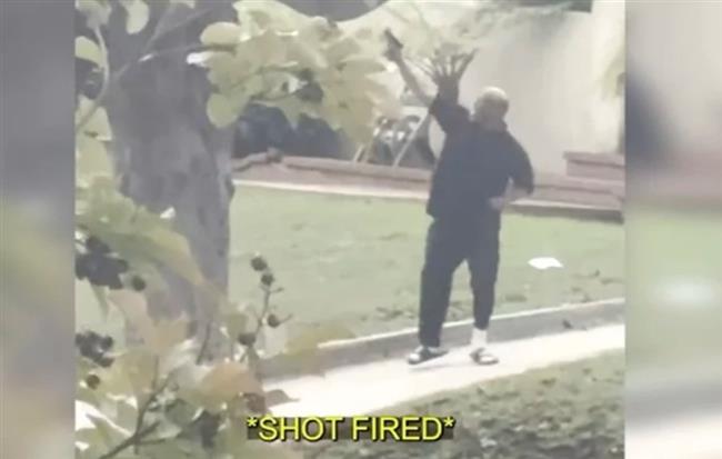 مواجهة درامية.. أمريكي يطلق النار باتجاه مروحية للشرطة (فيديو)