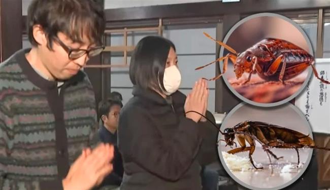 شركة مبيدات يابانية تقيم مراسم تأبين لتكريم الحشرات النافقة