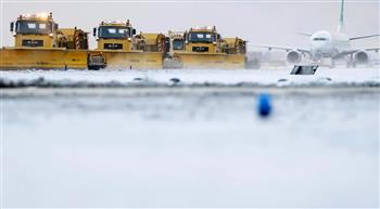 إلغاء أكثر من 700 رحلة جوية في مطار سخيبول بأمستردام بسبب الثلوج