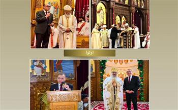 سفارات وقنصليات مصر بالخارج تشارك في احتفالات عيد الميلاد المجيد