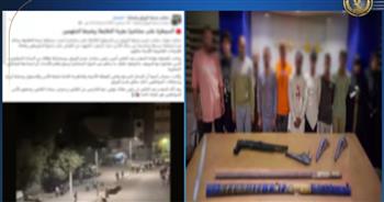 ضبط طرفي مشاجرة استخدموا أسلحة نارية وبيضاء وتسببوا في إصابة أحدهم بالوراق