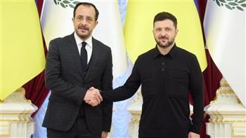 الرئيس الأوكراني يلتقي نظيره القبرصي لبحث سبل تحقيق السلام في أوكرانيا