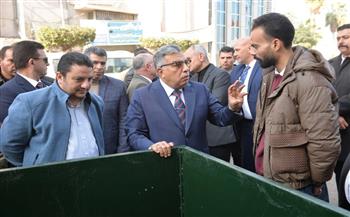 محافظ الدقهلية يشهد استلام أول دفعة من الحاويات المعدنية الجديدة لدعم منظومة جمع المخلفات
