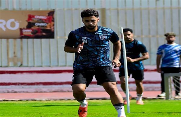 معتمد جمال يرفع يرفع معدل الأحمال البدنية في مران الزمالك استعدادًا للقاء زد