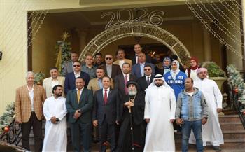مستقبل وطن جنوب سيناء يهنئ الأقباط بعيد الميلاد المجيد ويزور كاتدرائية السمائيين بشرم الشيخ