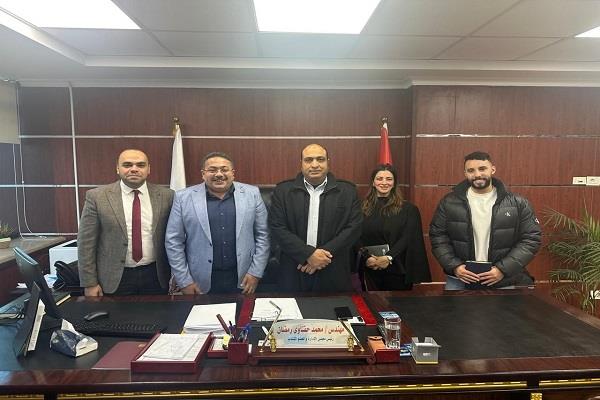 رئيس شركة مياه الشرب بالجيزة يبحث التعاون مع شركة متخصصة في تقنيات معالجة المياه