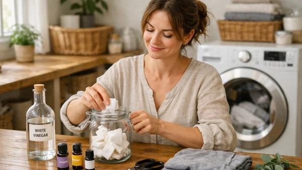 وداعًا لمنعم الأقمشة الصناعي.. حيلة ذكية تمنح ملابسك نعومة ورائحة بلا أضرار  