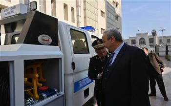 محافظ الغربية يتفقد أول ونش إغاثة مرورية متكامل لدعم التدخل السريع في الحوادث والأعطال