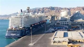 ميناء نويبع البحري بجنوب سيناء يشهد تداول (2100) طن بضائع و(143) شاحنة