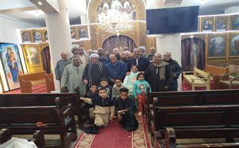 رئيس مركز ومدينة الزينية يهنئ الأقباط بعيد الميلاد المجيد