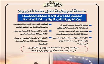 خطة أمريكية لنقل نفط فنزويلا من 30 لـ50 مليون برميل (إنفوجراف)