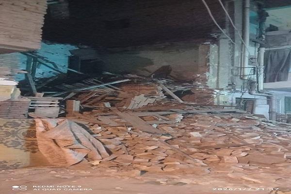 محافظ القليوبية يوجه بتشكيل لجنة هندسية لمعاينة مبنى قديم منهار بالقناطر الخيرية