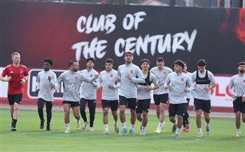 الأهلي يواصل تدربباته استعداده لمواجهة فاركو في كأس عاصمة مصر