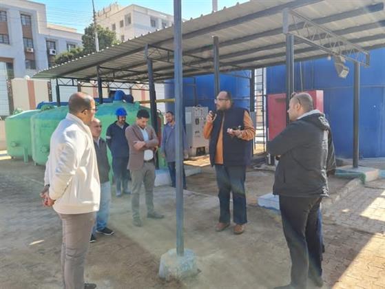 رئيس مياه سوهاج يتفقد محطات الشرب والصرف للتأكد من التشغيل الآمن على مدار 24 ساعة