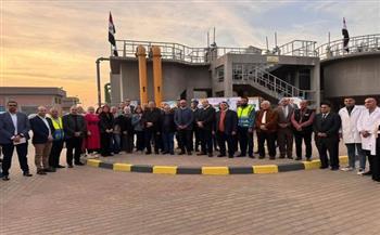 نائب وزير الإسكان يزور محافظة البحيرة لمتابعة مشروعات مياه الشرب والصرف الصحي