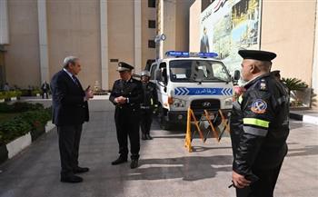 محافظ الغربية يتفقد أول ونش إغاثة مرورية متكامل للتدخل الشامل في الحوادث والأعطال