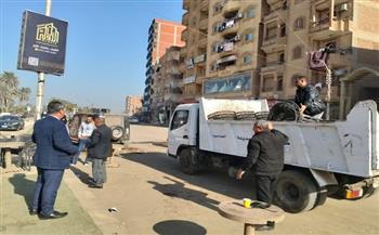 بني سويف.. جهود الوحدة المحلية لمركز ومدينة إهناسيا في ملفات النظافة