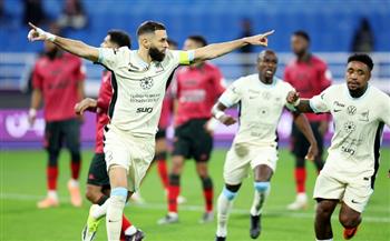 بنزيما يقود "اتحاد جدة" لفوزا عريضا على "الخلود" برباعية في الدوري السعودي