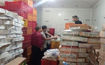  بيطري المنوفية: ضبط ما يزيد عن نصف طن لحوم ودواجن وأسماك غير صالحة للاستهلاك الآدمي بأشمون