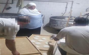 حملات تموينة بمخابز ساحل الجوابر وزاوية البقلي بمركز الشهداء.. وتحرير محاضر للتلاعب في الأوزان   