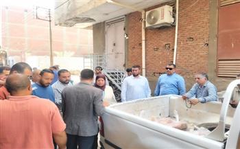 المنيا.. ضبط أغذية فاسدة وسلع مجهولة المصدر