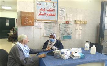 صحة المنيا: 2338 خدمة للمواطنين في قافلة طبية علاجية مجانية بقرية "إسطال" بسمالوط