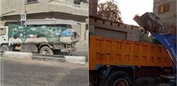 استكمال اعمال النظافه لشركة ايتوس بمدينة العريش في محافظ شمال سيناء اليوم   
