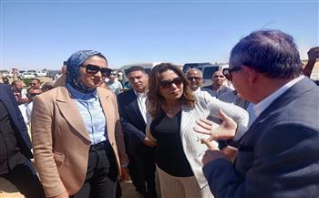 وزيرة التنمية المحلية والبيئة: أهمية تعظيم الاستفادة من المقومات الطبيعية والاستثمارية بالوادي الجديد