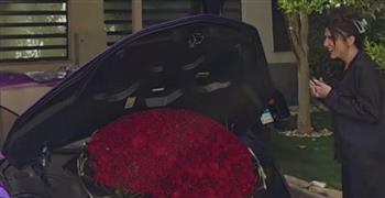 محمد سامي يفاجئ  زوجته مي عمر بهدية فاخرة في عيد ميلادها