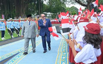 الرئيس السيسي يشكر نظيره الإندونيسي على كرم الضيافة وحفاوة الاستقبال الرسمي والشعبي
