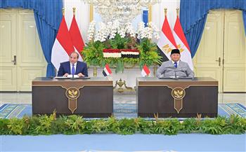 الرئيس السيسي: نرفض تهجير الشعب الفلسطيني والاعتداءات الإسرائيلية في الضفة الغربية وقطاع غزة