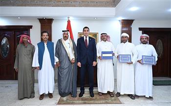 وزير الرياضة يكرم الفائزين بمهرجان ولي العهد السعودي بالطائف للهجن