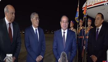 الرئيس السيسي: الشعب المصري عظيم ومصر لها مكانة كبيرة جدًا في العالم  