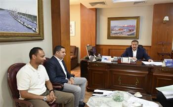 محافظ بورسعيد يستقبل النائب أحمد جوهر عضو مجلس الشيوخ لمتابعة عدد من الملفات والقضايا التي تهم المواطنين 