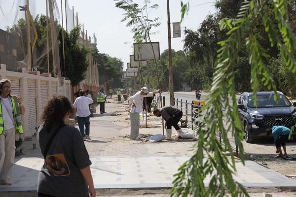 وزيرة التنمية المحلية والبيئة: زراعة 220 شجرة بسرايات المعادي لتعزيز المشاركة المجتمعية في التشجير