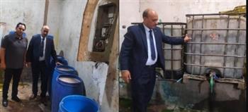 محافظ الغربية: ضبط منشأة ببسيون تمارس الغش التجاري وتقليد العلامات التجارية  