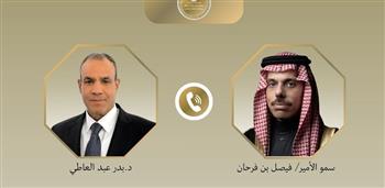وزير الخارجية يؤكد لنظيره السعودي تضامن مصر الكامل مع المملكة في مواجهة الاعتداءات الأخيرة 