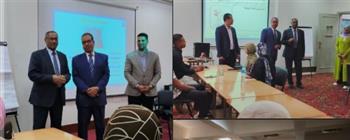 نائب رئيس جامعة قنا يتفقد مركز التطوير الوظيفي 